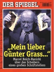 Reich-Ranicki v/zerreißt Günter Grass