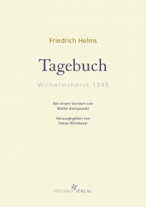 Friedrich Helms Tagebuch Wilhelmshorst 1945