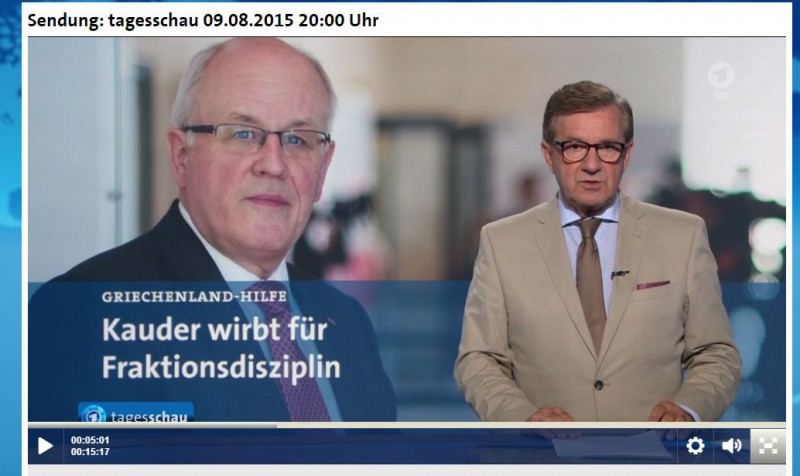 Kauder WIRBT