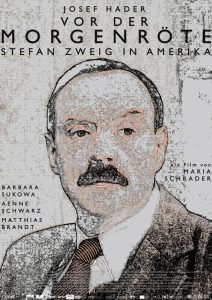 Filmplakat "Vor der Morgenröte - Stefan Zweig in Amerika" (X-Verleih)